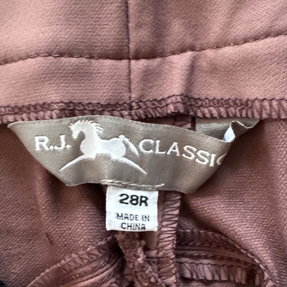 R.J. Classic Mauve Riding Pants - Picture 2 of 2